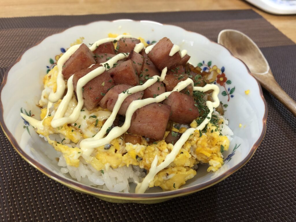 スパム丼 あまから醤油が美味しい Shiori S Diner スパム丼 あまから醤油が美味しい Shiori S Diner