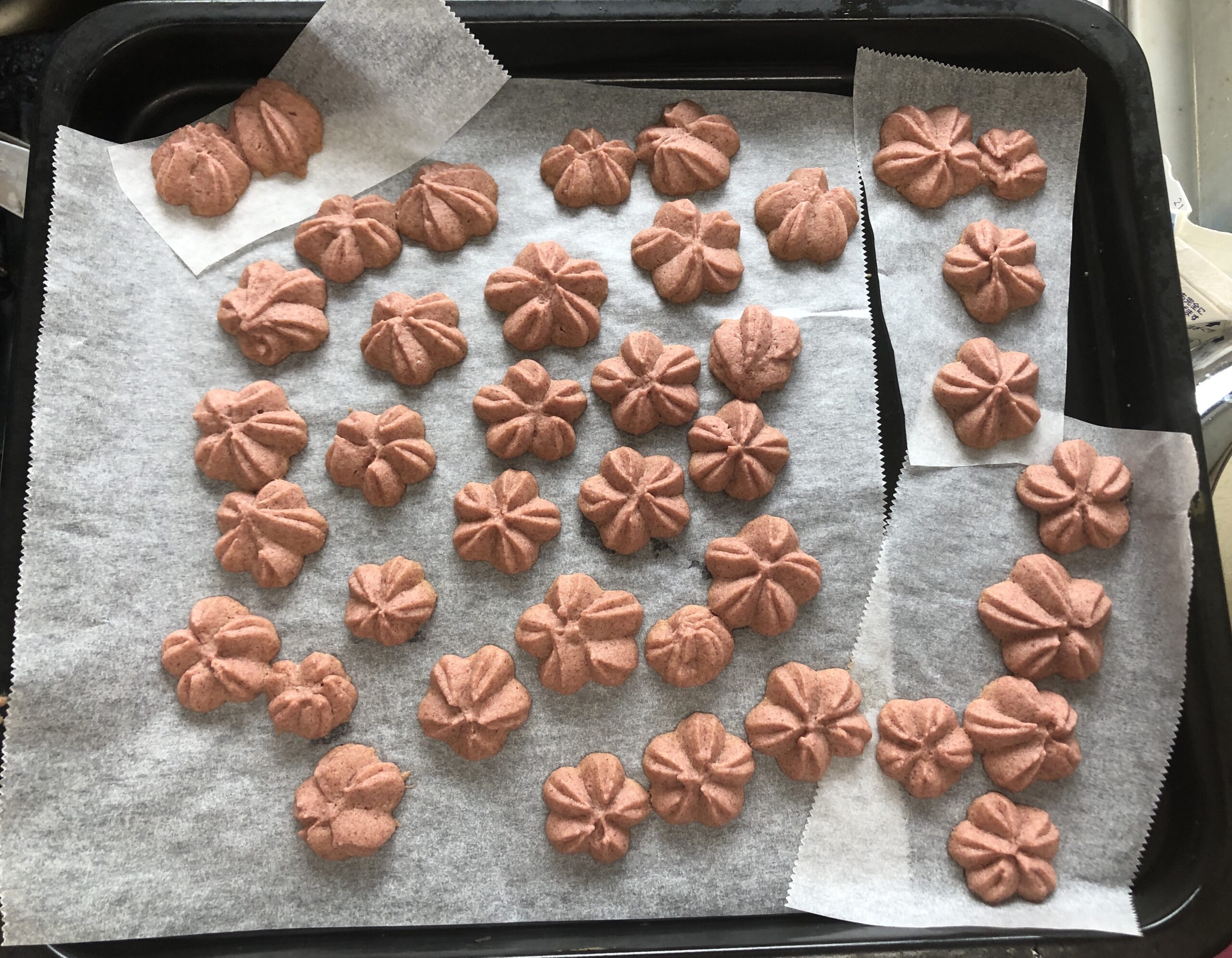 ふんわり香る 桜の絞り出しクッキー Shiori S Diner