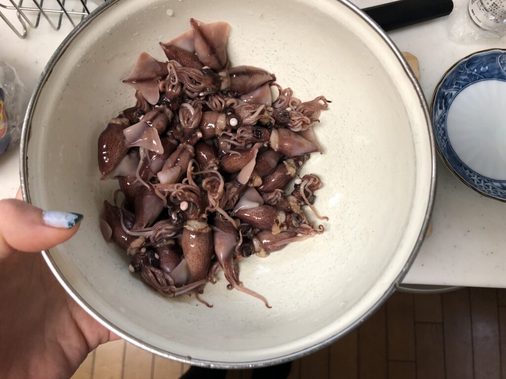 生姜香る ホタルイカの炊き込みご飯 Shiori S Diner