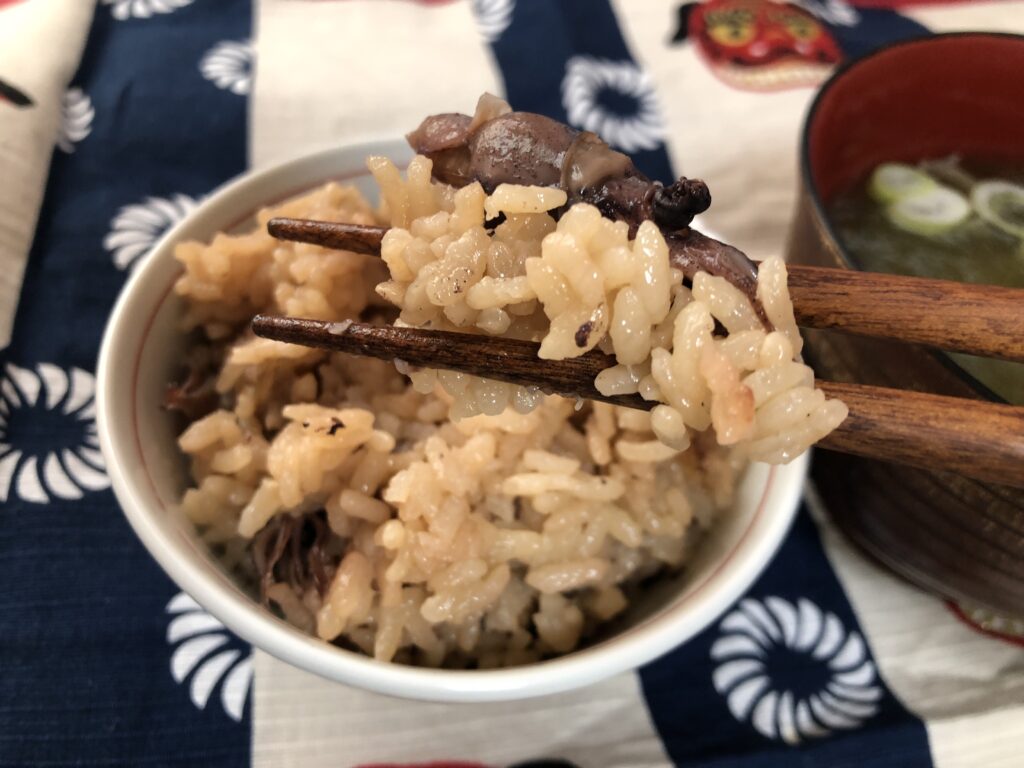 生姜香る ホタルイカの炊き込みご飯 Shiori S Diner