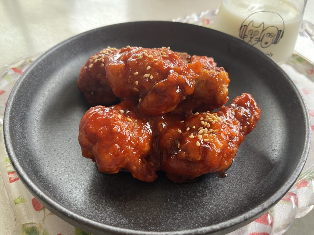 ブルダックヤンニョムチキン