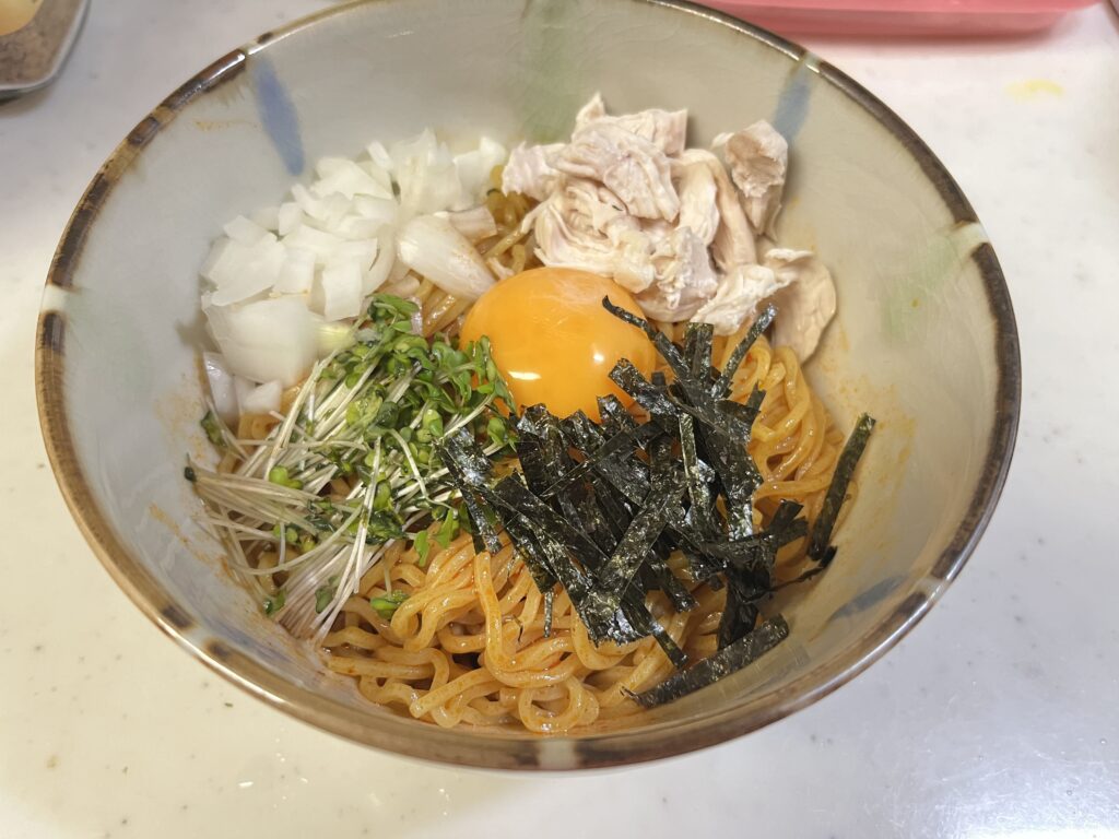ブルダックまぜそば