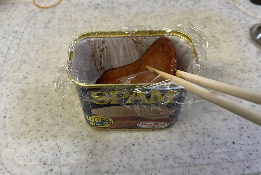 スパムおにぎり