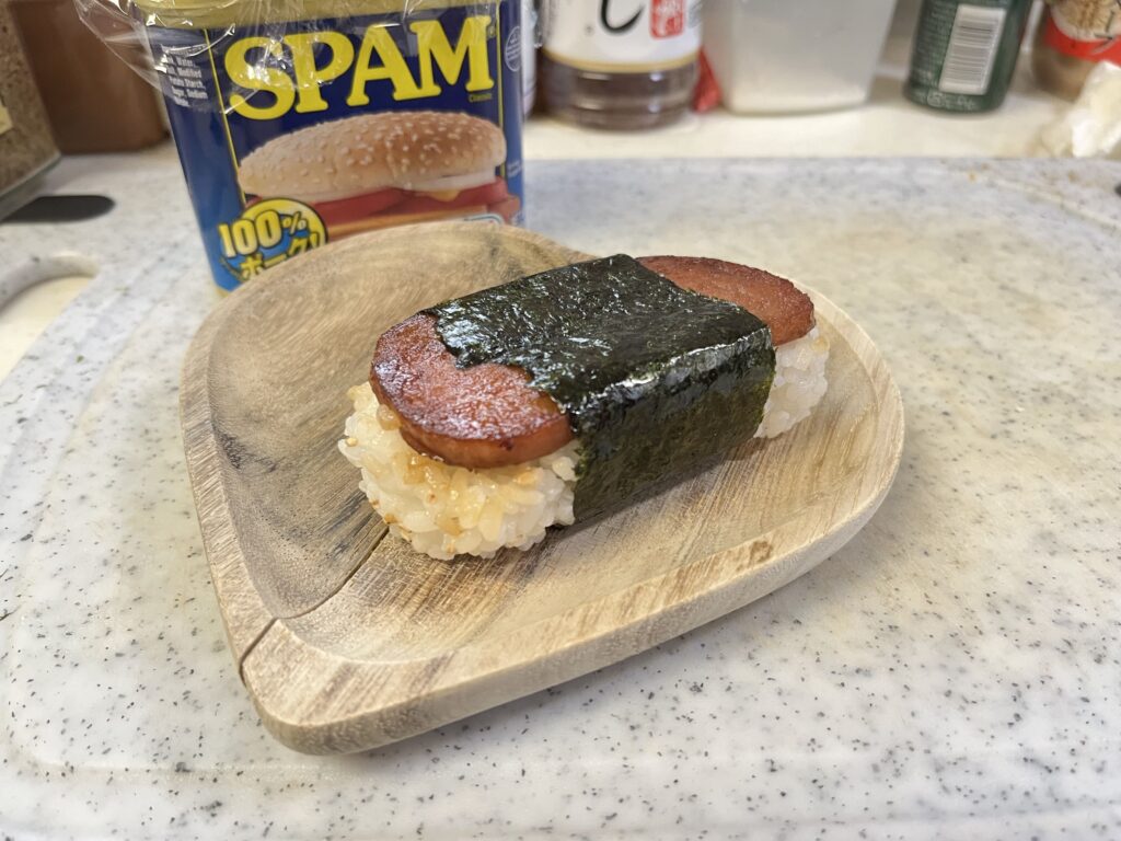 スパムおにぎり