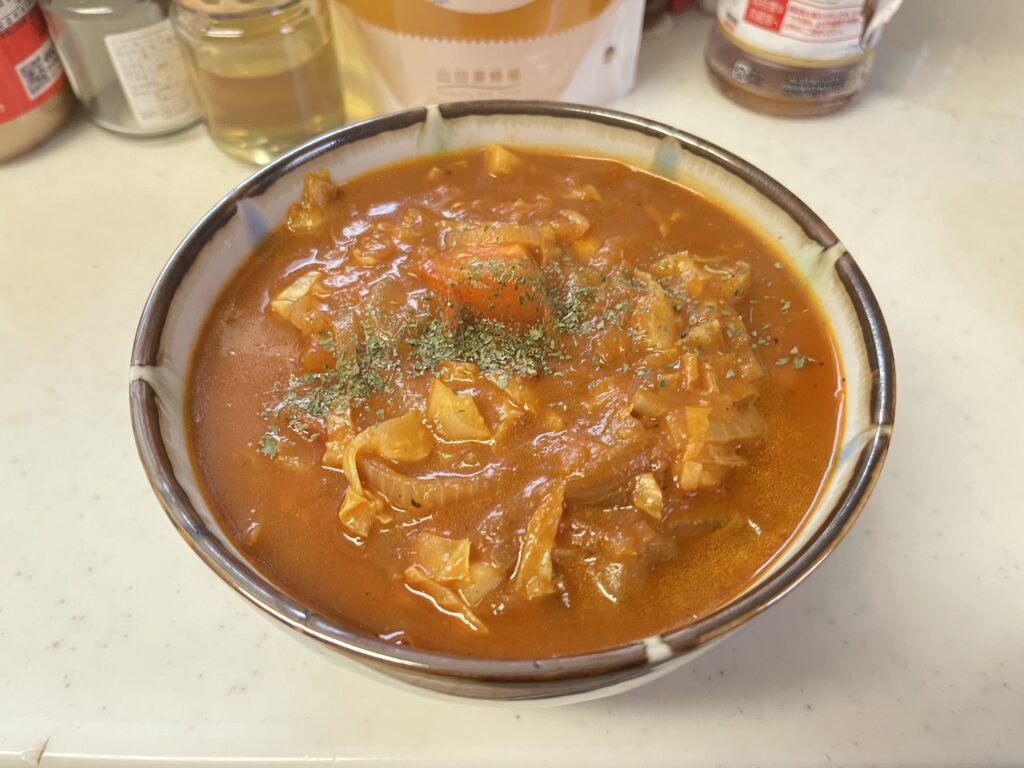 カレーそうめん