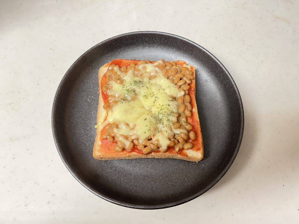 納豆トースト