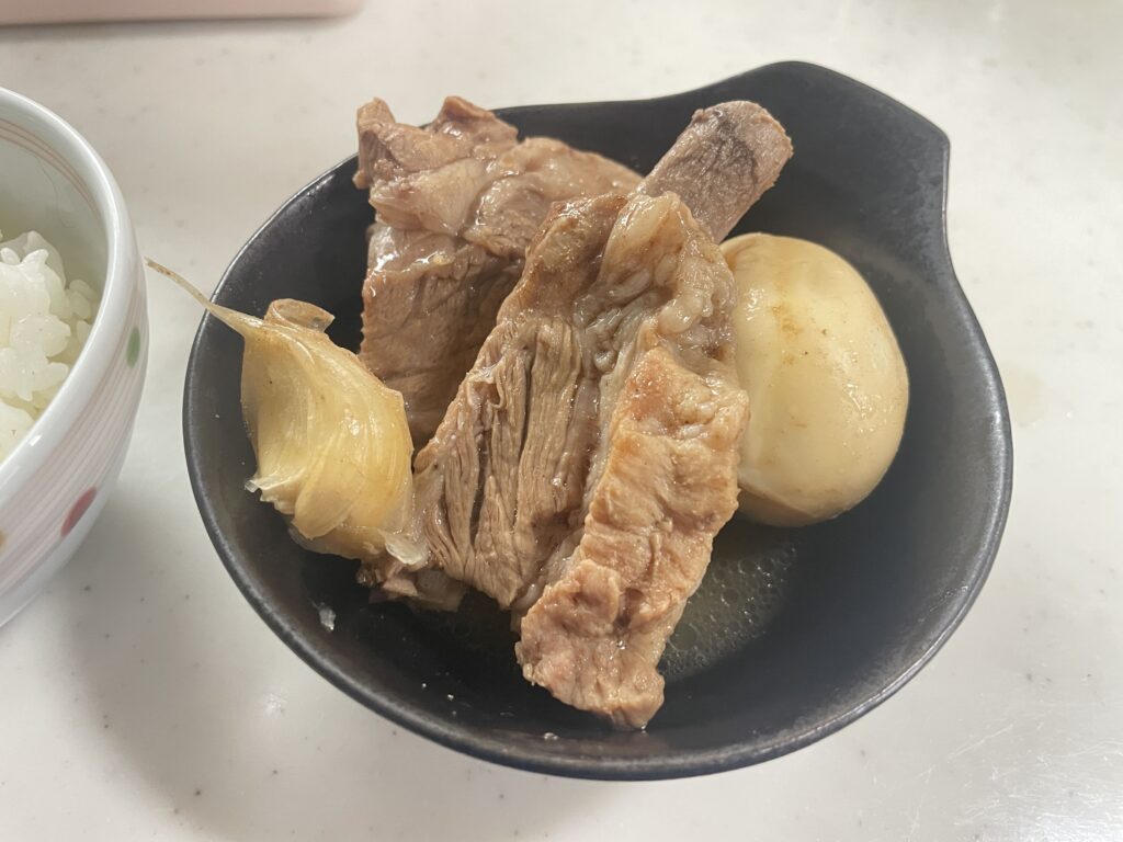 肉骨茶の完成写真